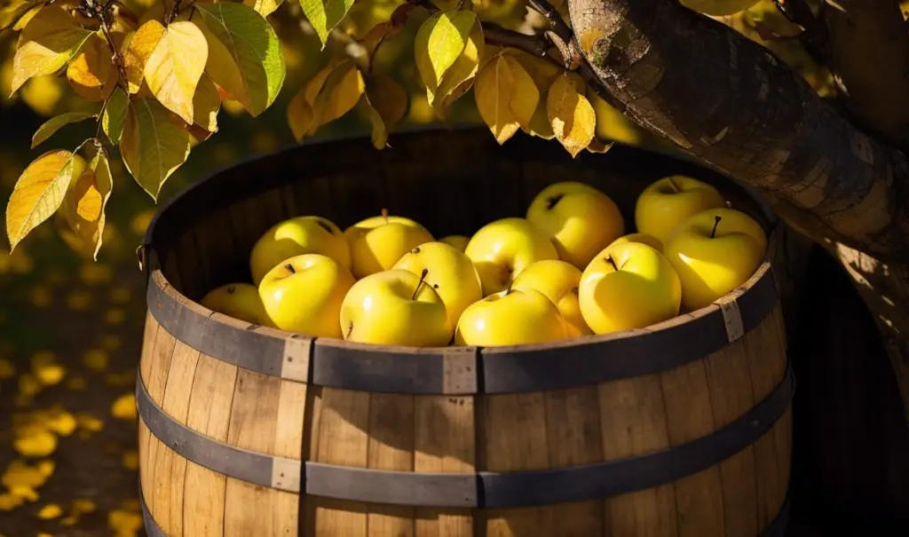 Blondee apple barrel