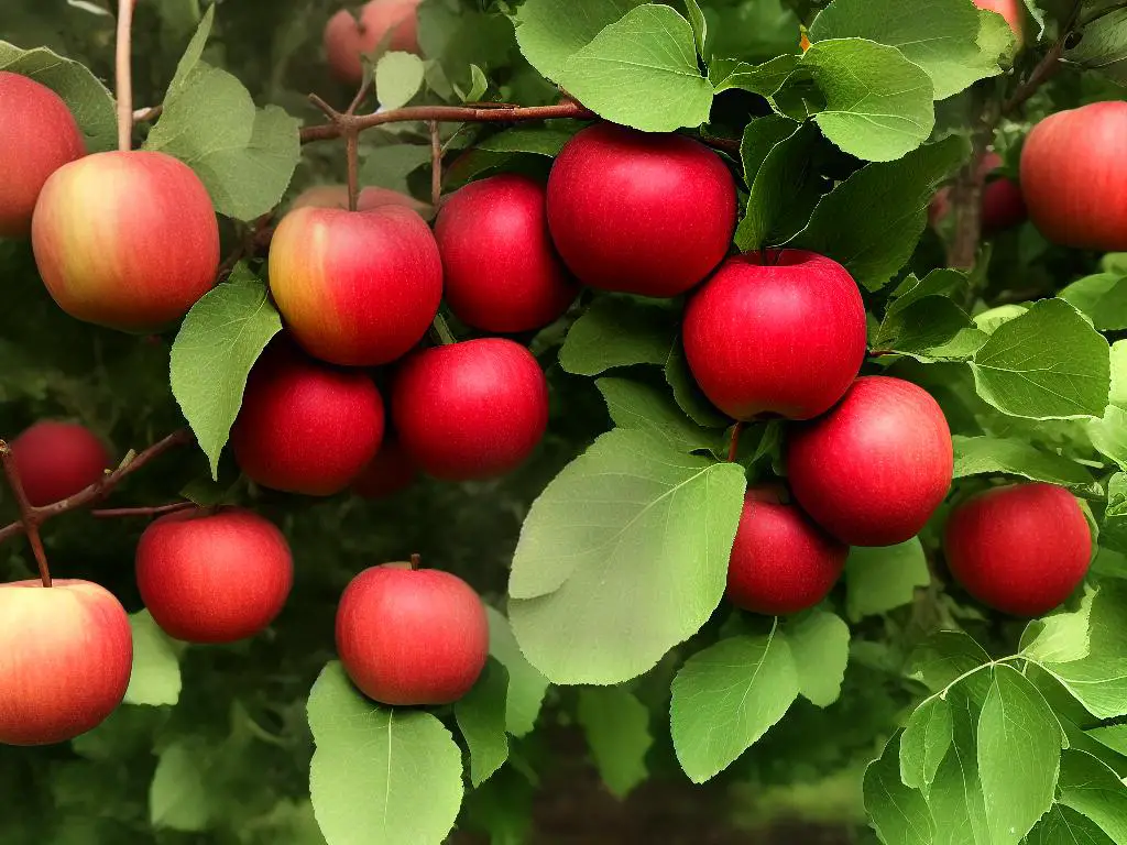 Picture of Stayman Winesap Apples, showing their vibrant red color and crisp texture