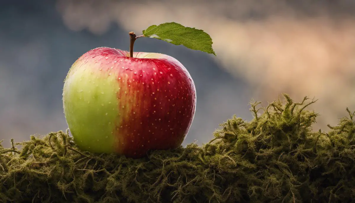 Image of a mushy apple