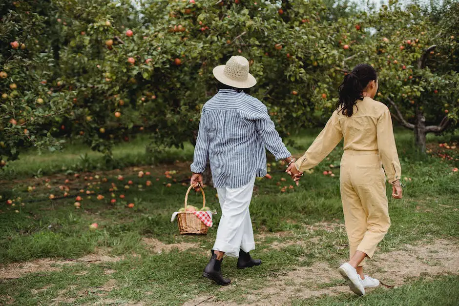 A group of people picking apples from trees in an apple orchard during fall.