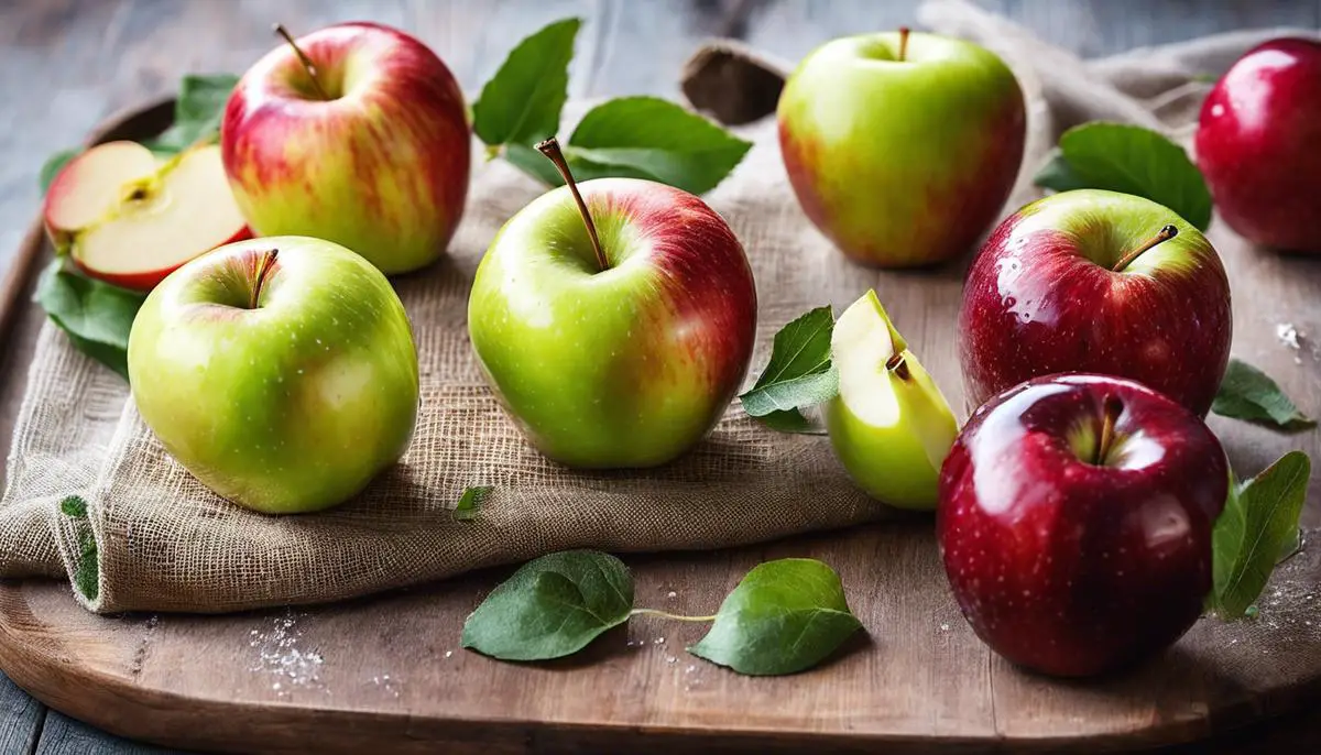 Image of various delicious apple recipes