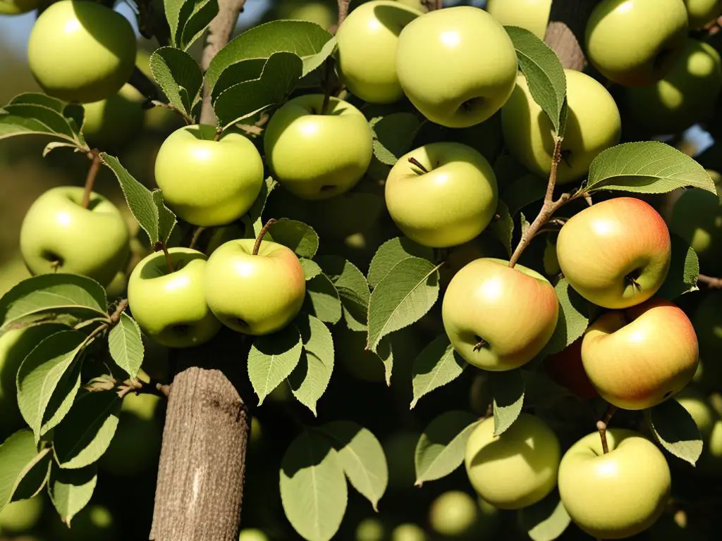 Newtown Pippin Apples: A Rich History and Unique Legacy - Photo of Newtown Pippin apples