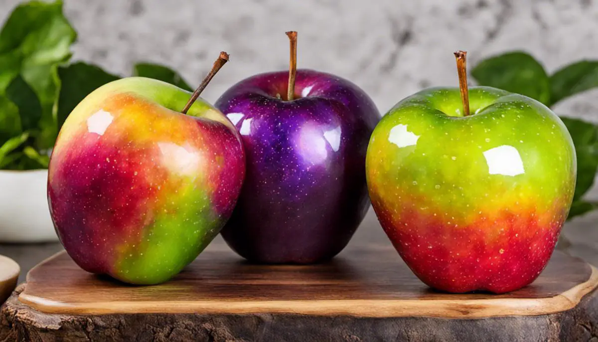 Opal Apple - a vibrant fruit that brings both taste and visual marvel to dishes