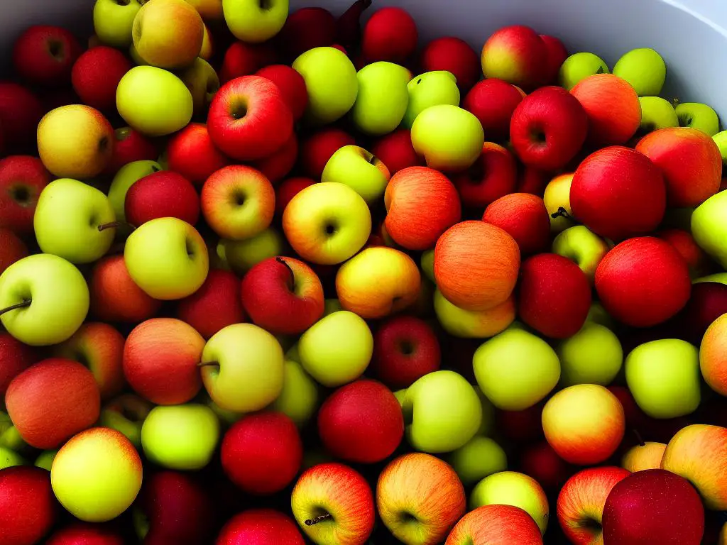 Image of a pile of Rave Apples