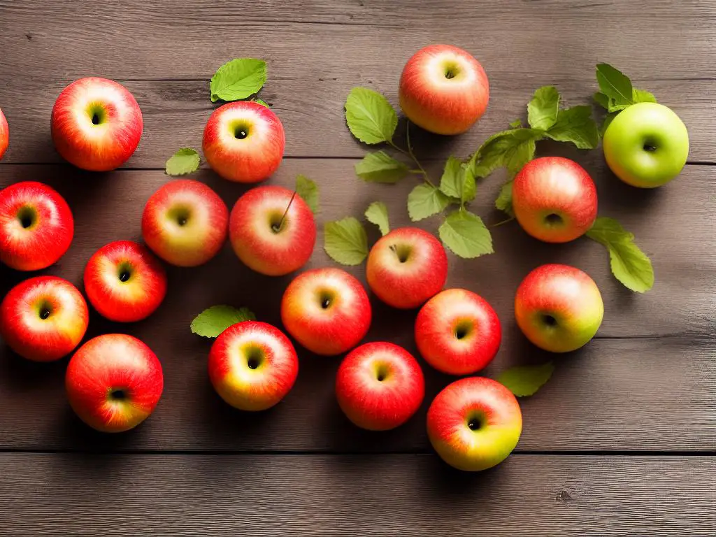 Image of Smitten Apples on a wooden table